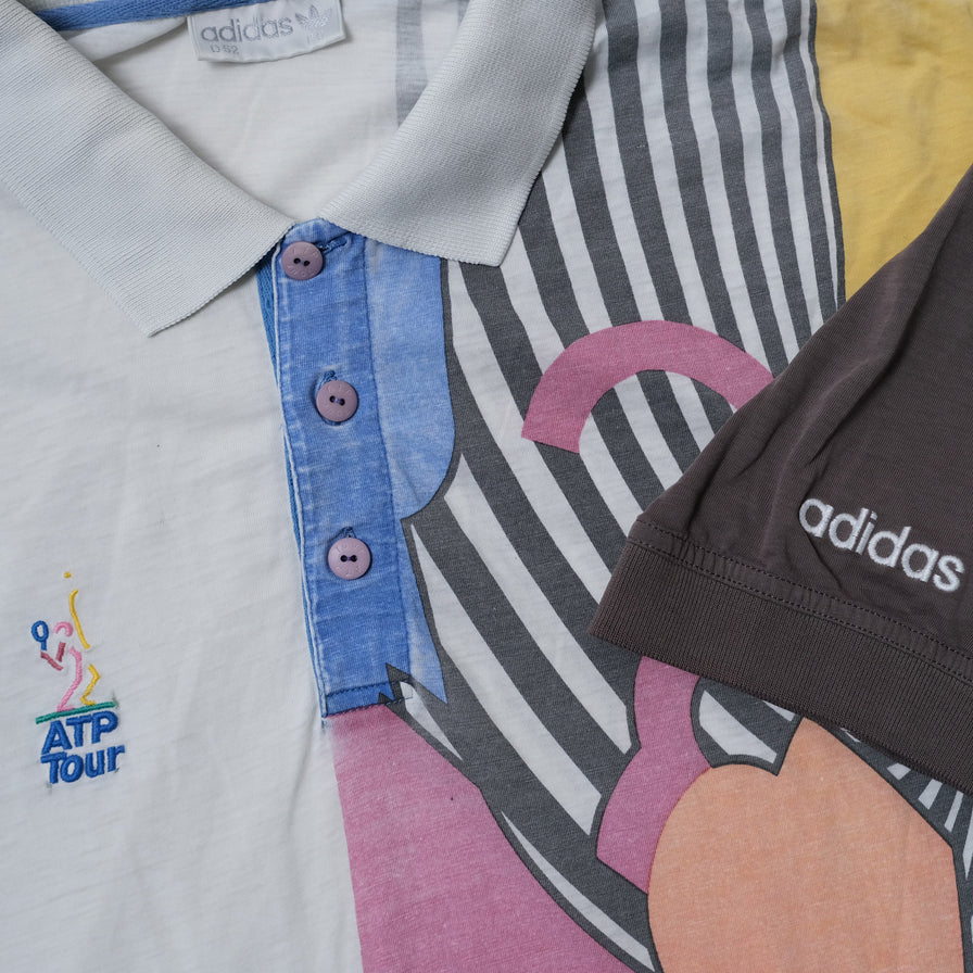Vintage adidas ATP Tour Polo XLarge