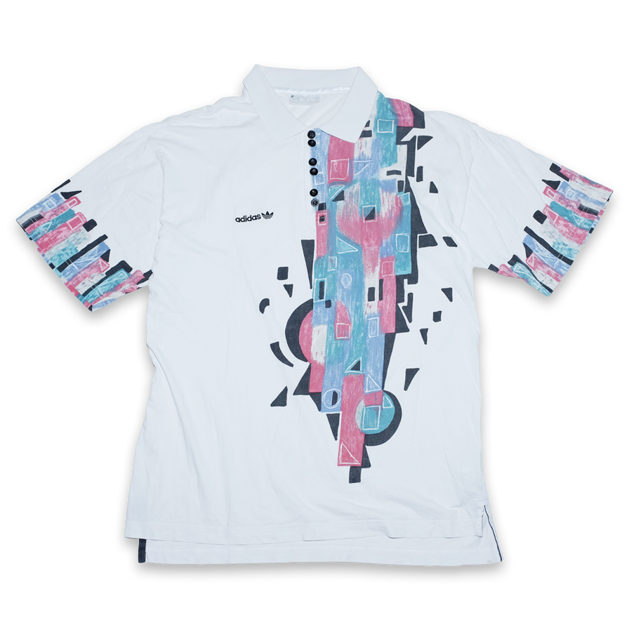 Vintage adidas Tennis Polo Large - Double Double Vintage