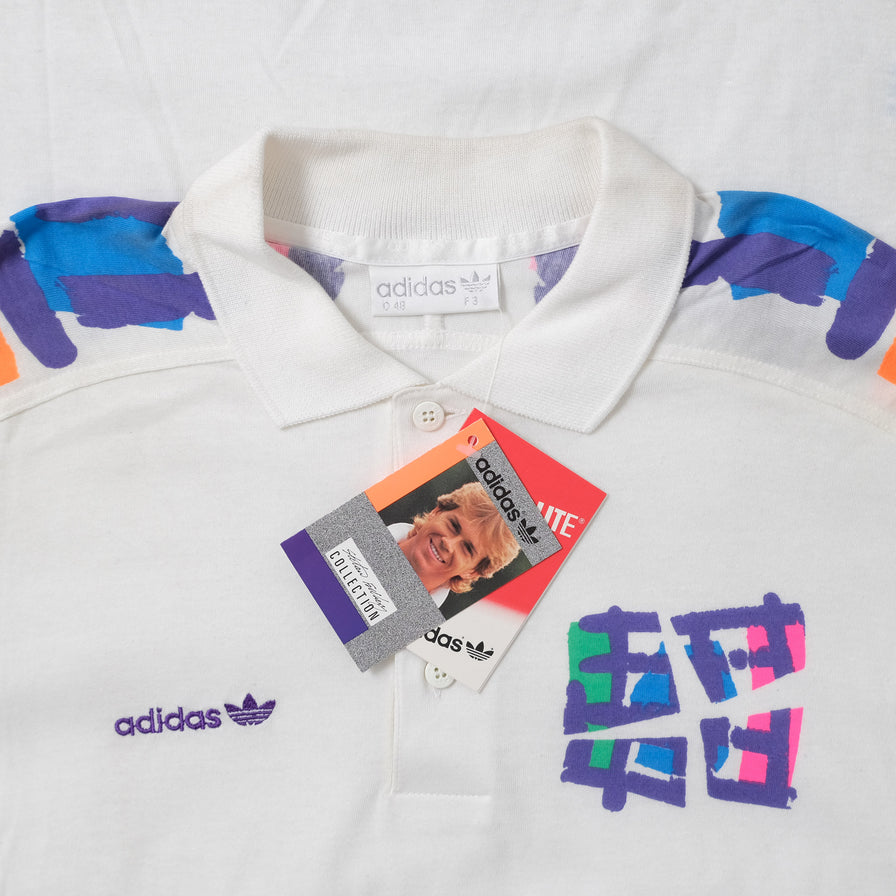 Vintage Deadstock adidas Edberg Polo Large