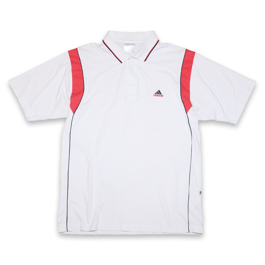 Vintage adidas Polo Shirt Large - Double Double Vintage