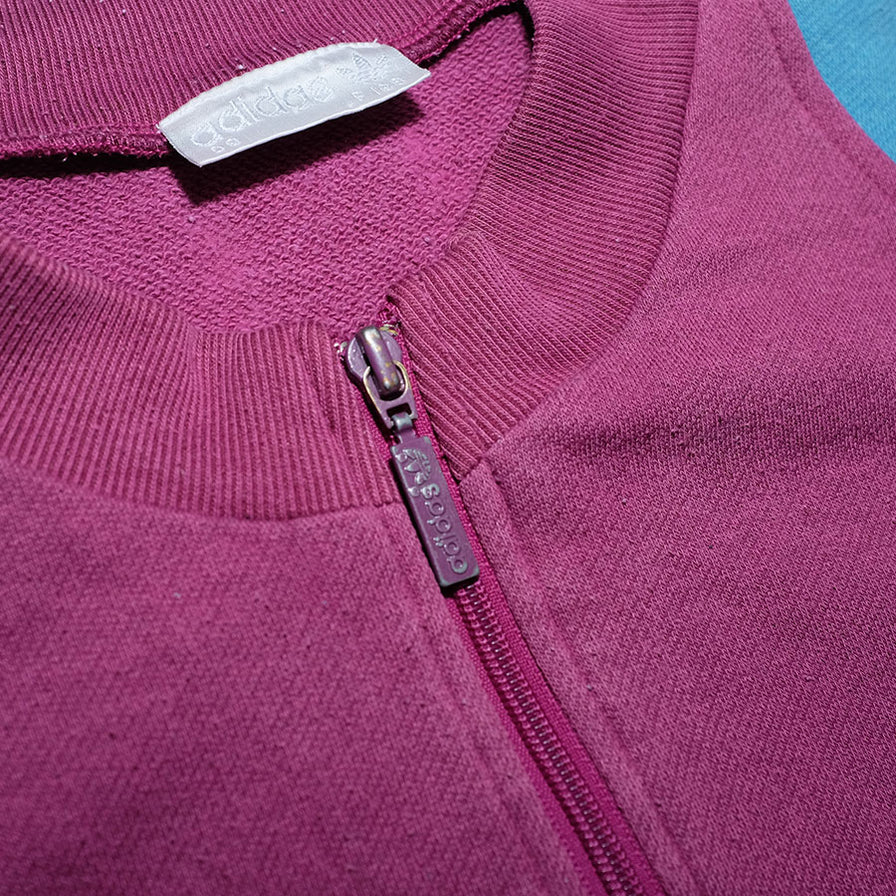 Vintage adidas Q-Zip Sweater Large - Double Double Vintage