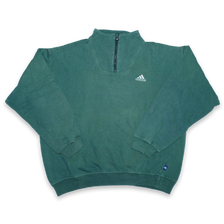 Vintage adidas Q-Zip Sweater Medium - Double Double Vintage