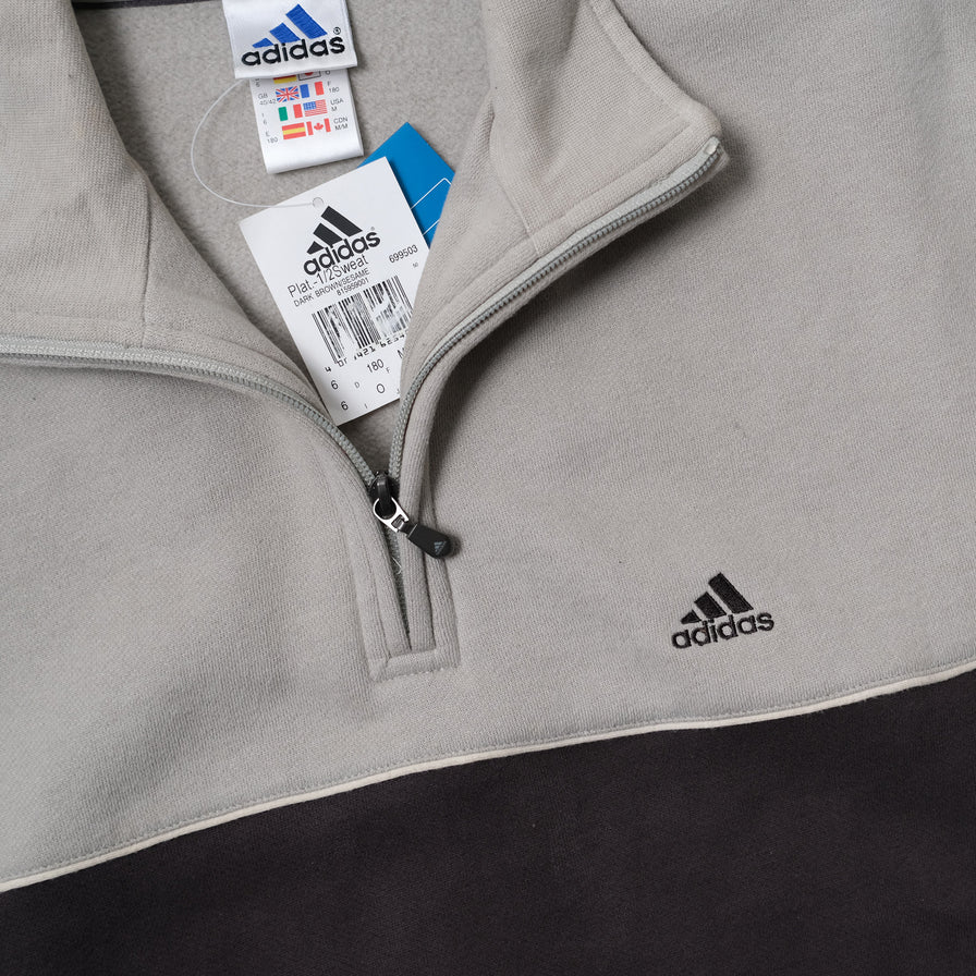 Vintage Deadstock adidas Q-Zip Sweater
