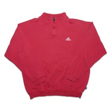 Vintage adidas Q-Zip Sweater Large - Double Double Vintage