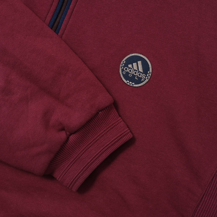 Vintage adidas Golf Q-Zip Sweater XLarge