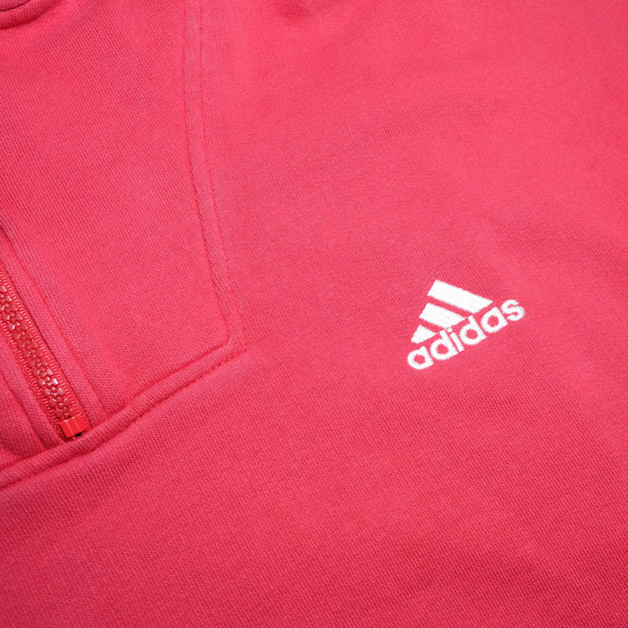 Vintage adidas Q-Zip Sweater Large - Double Double Vintage