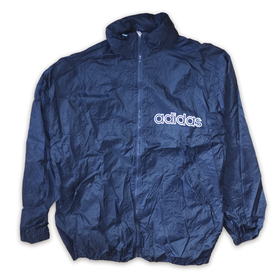 adidas Rainjacket Large - Double Double Vintage