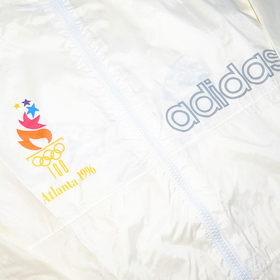 Vintage adidas Atlanta 1996 Rainjacket Large - Double Double Vintage