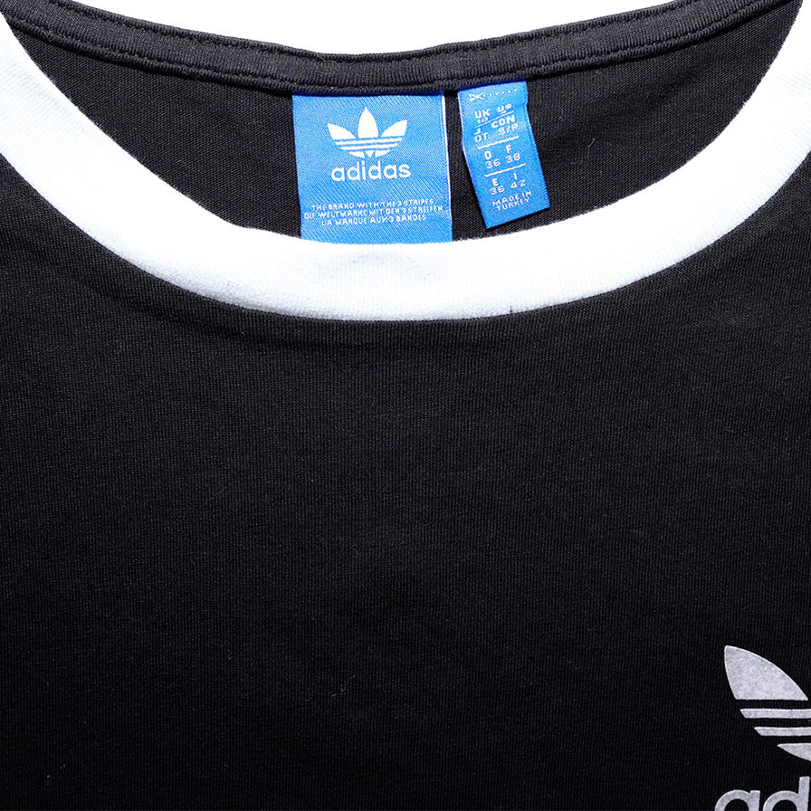 adidas Originals Women s Ringer T Shirt Medium Large Double Double Vintage