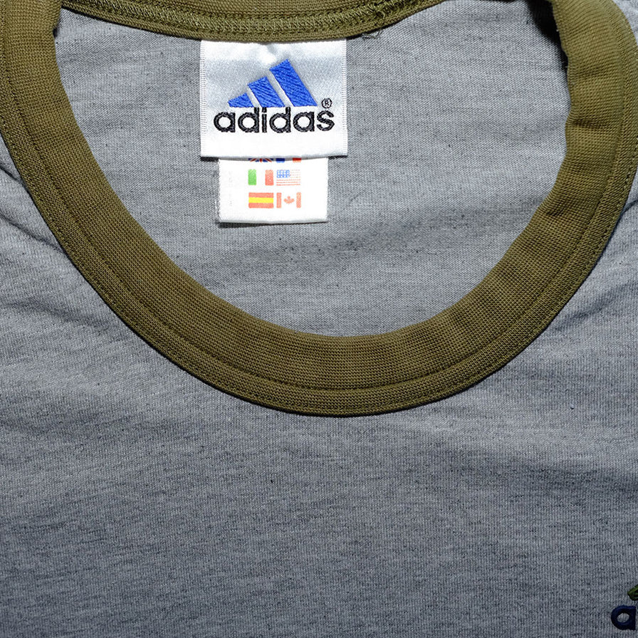 Vintage adidas Ringer T-Shirt Large / XLarge - Double Double Vintage
