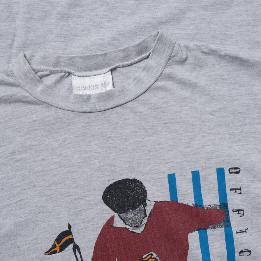 Vintage 1992 adidas European Soccer Championship T-Shirt XLarge