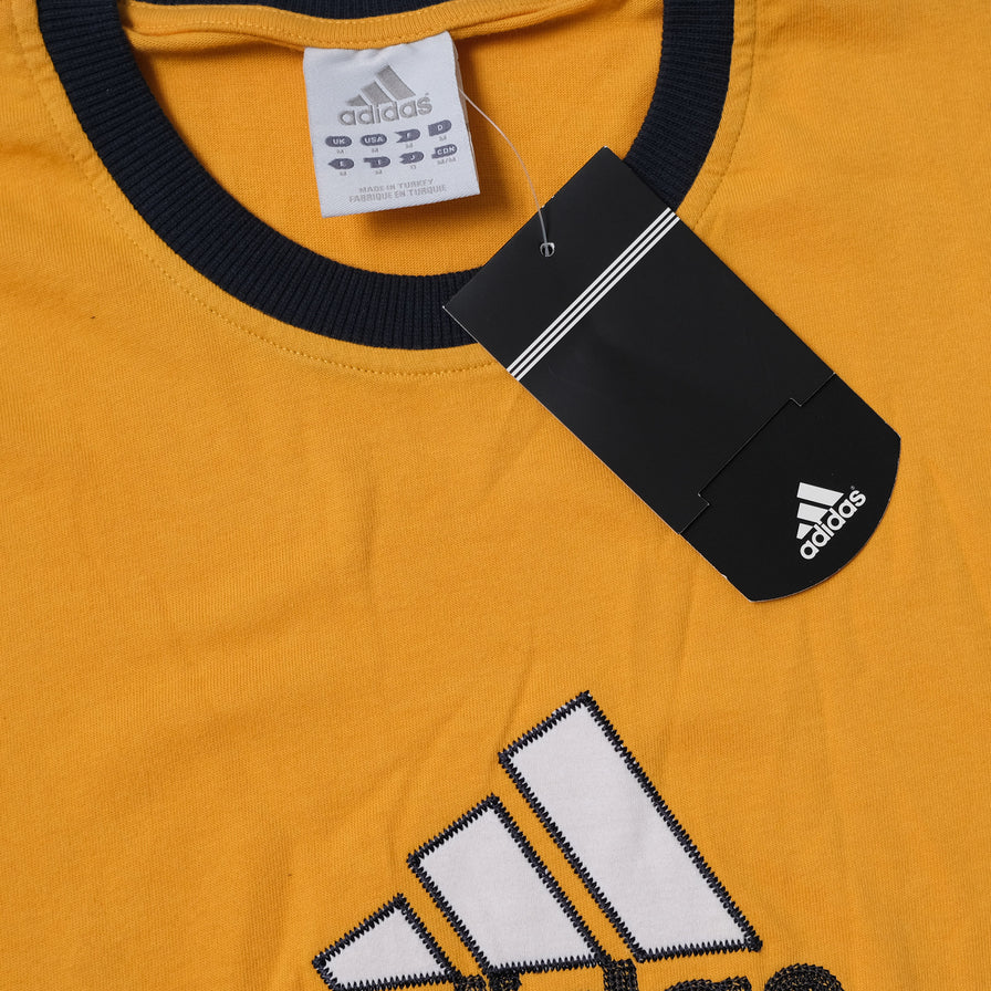 Vintage Deadstock adidas Ringer T-Shirt Medium