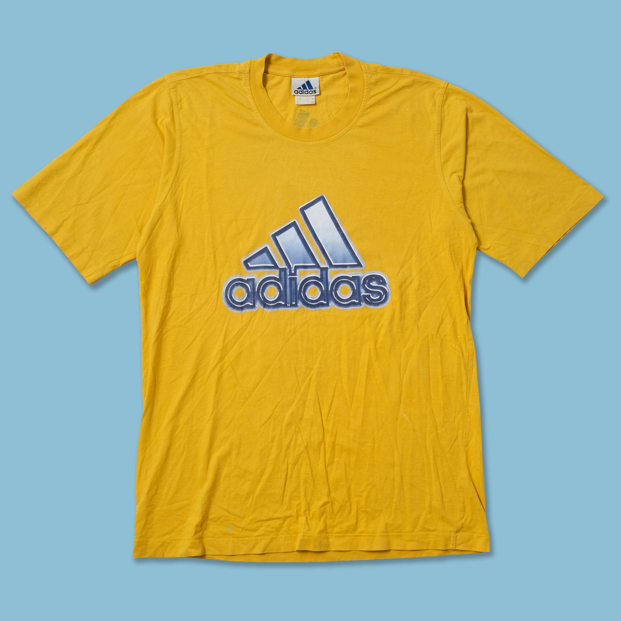 Vintage adidas T Shirt Medium Double Double Vintage