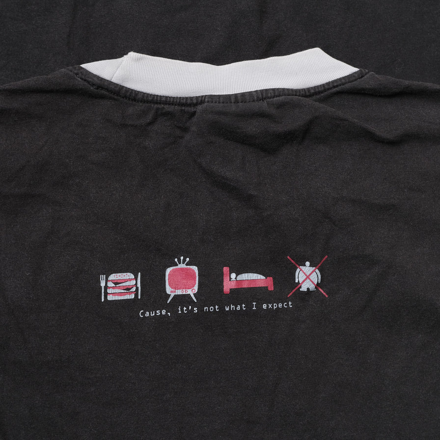 Vintage adidas Ringer T-Shirt XLarge