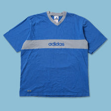 Vintage adidas V-Neck T-Shirt Large / XLarge