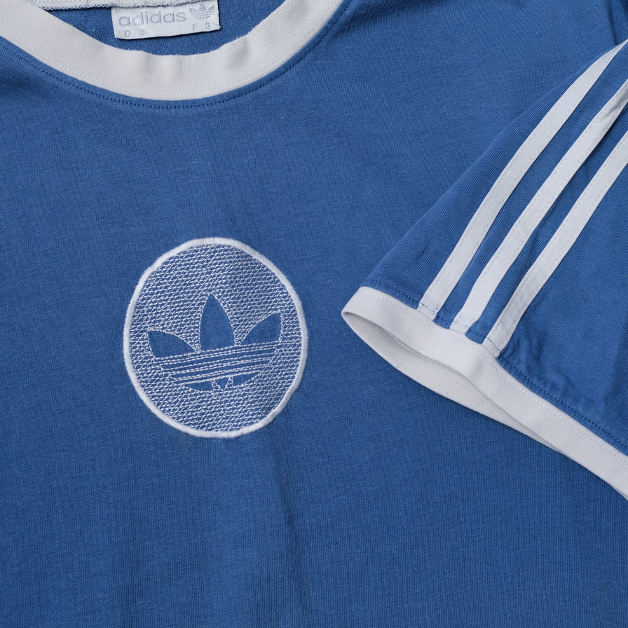 Vintage adidas Ringer T-Shirt Medium