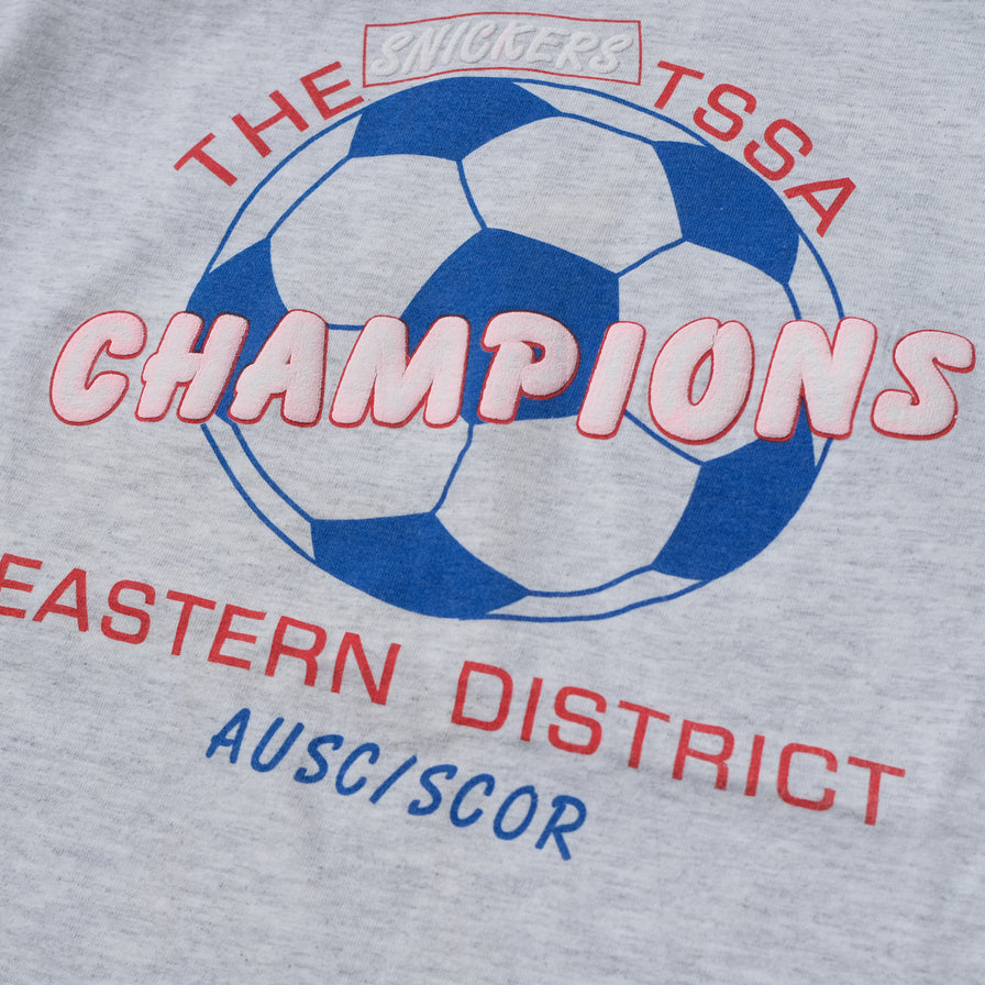 Vintage adidas Soccer T-Shirt Medium