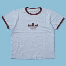 Vintage adidas Women's Ringer T-Shirt Medium