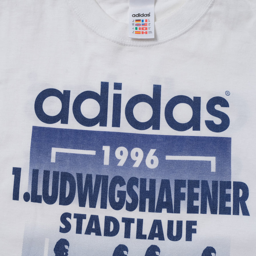 Vintage 1996 adidas Marathon T-Shirt XLarge