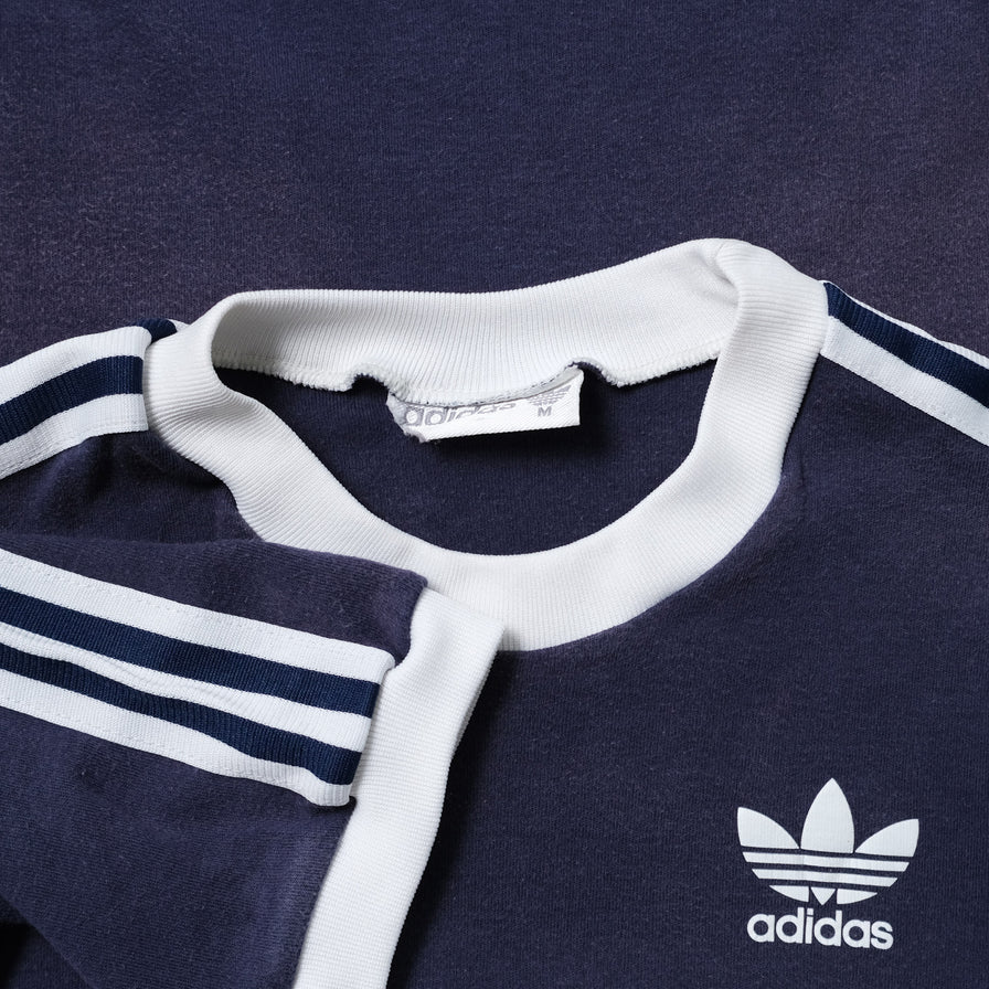 Vintage adidas Women's Ringer T-Shirt Medium