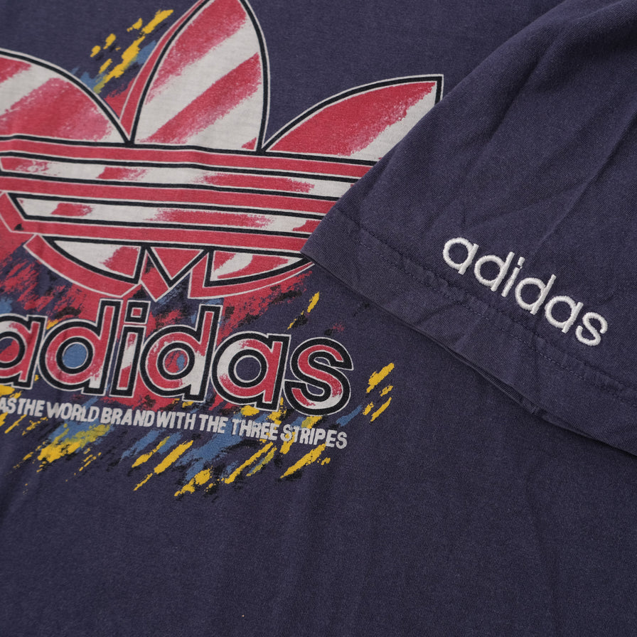 Vintage adidas Trefoil T-Shirt XLarge