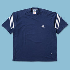 Vintage adidas V-Neck T-Shirt Large / XLarge