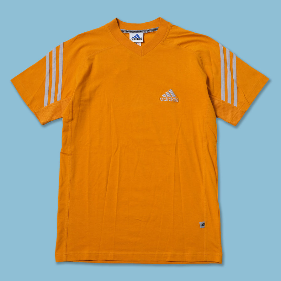 Vintage Deadstock adidas V-Neck T-Shirt Small / Medium