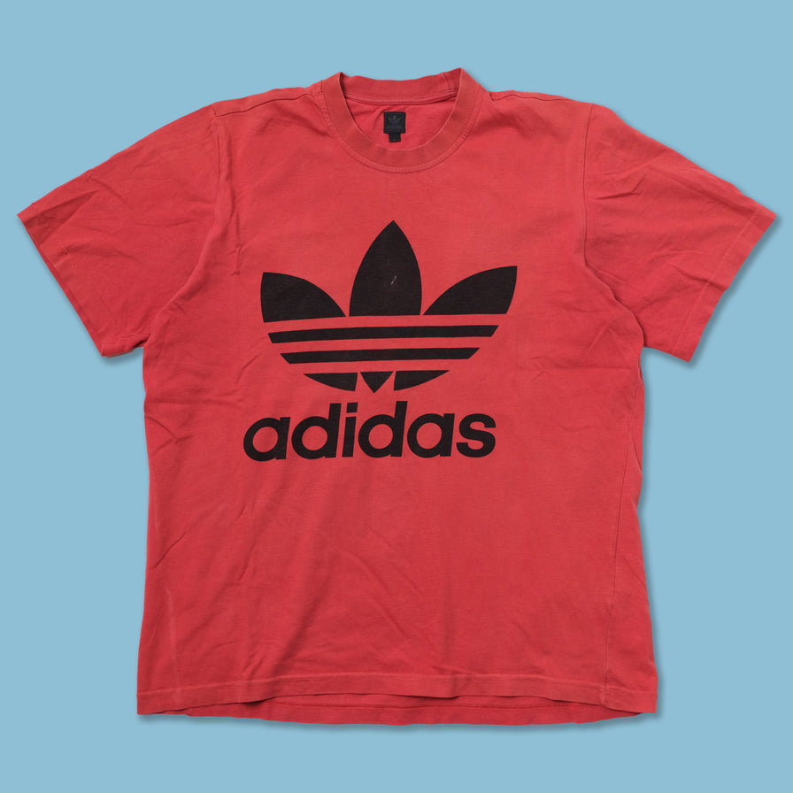Vintage adidas Trefoil T Shirt Large Double Double Vintage