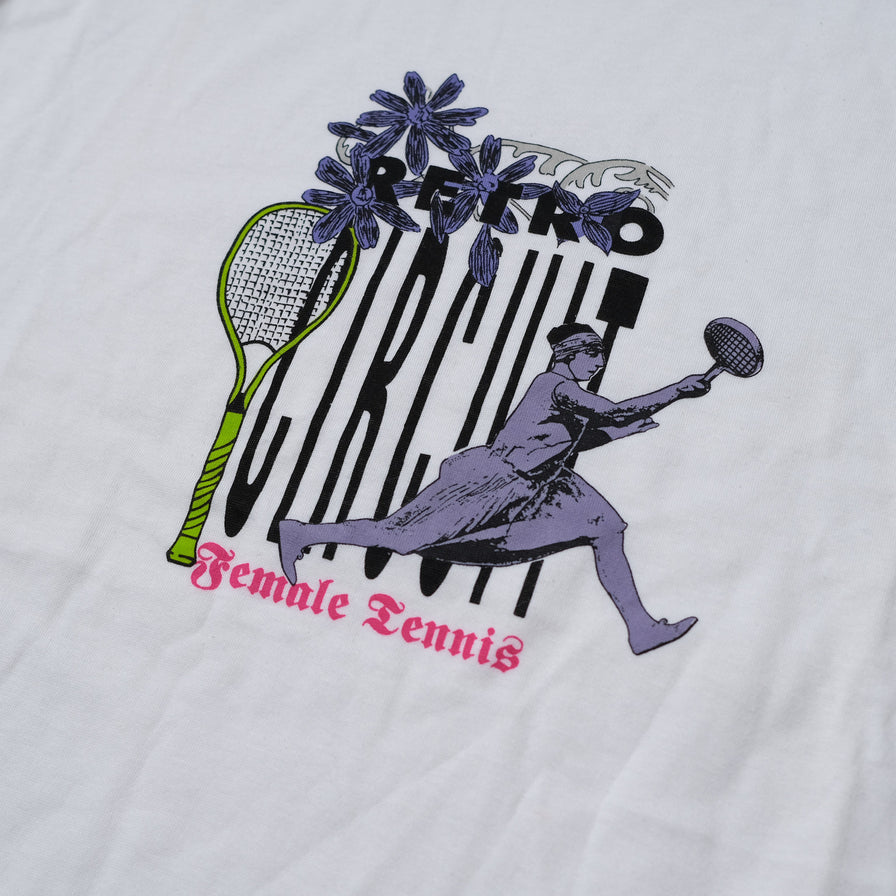 Vintage Deadstock adidas Women's Tennis T-Shirt Large / XLarge