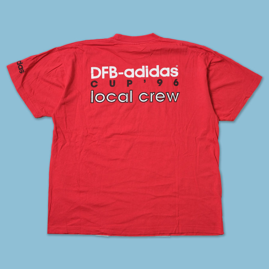 Vintage 1996 adidas DFB Cup T-Shirt Large / XLarge