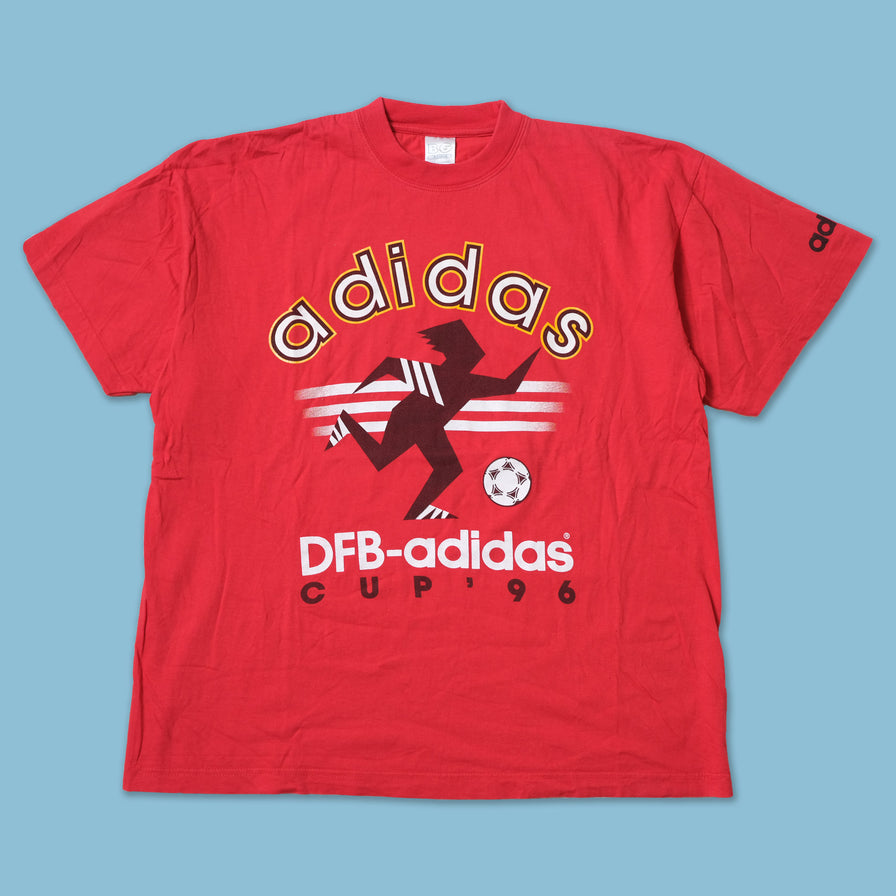 Vintage 1996 adidas DFB Cup T-Shirt Large / XLarge