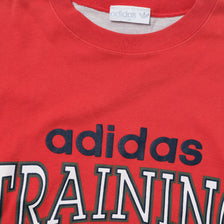 Vintage adidas Training Short Sleeve Sweater Medium / Large