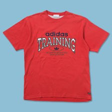 Vintage adidas Training Short Sleeve Sweater Medium / Large