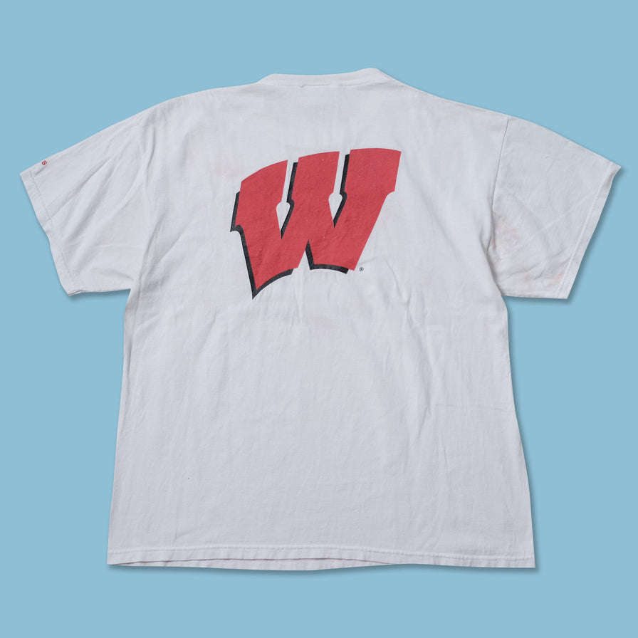 Vintage adidas Wisconsin Badgers T-Shirt XLarge