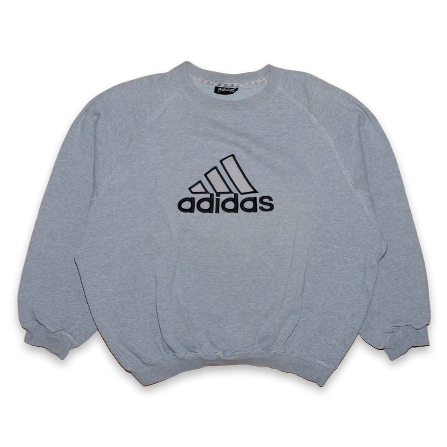 Vintage adidas Logo Sweatshirt Small Medium Double Double Vintage