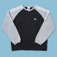 Vintage adidas V-Neck Sweater Large
