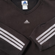 Vintage adidas V-Neck Sweater Medium