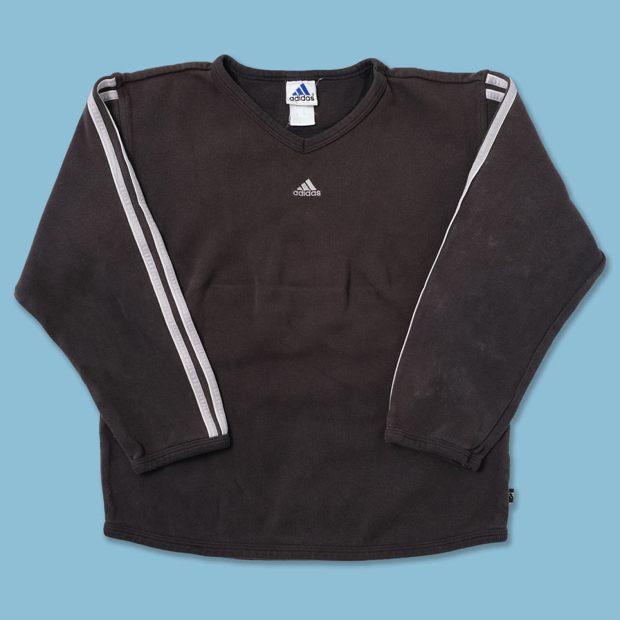 Vintage adidas V-Neck Sweater Medium