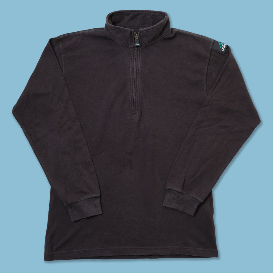 Vintage adidas Equipment Q-Zip Sweater Medium