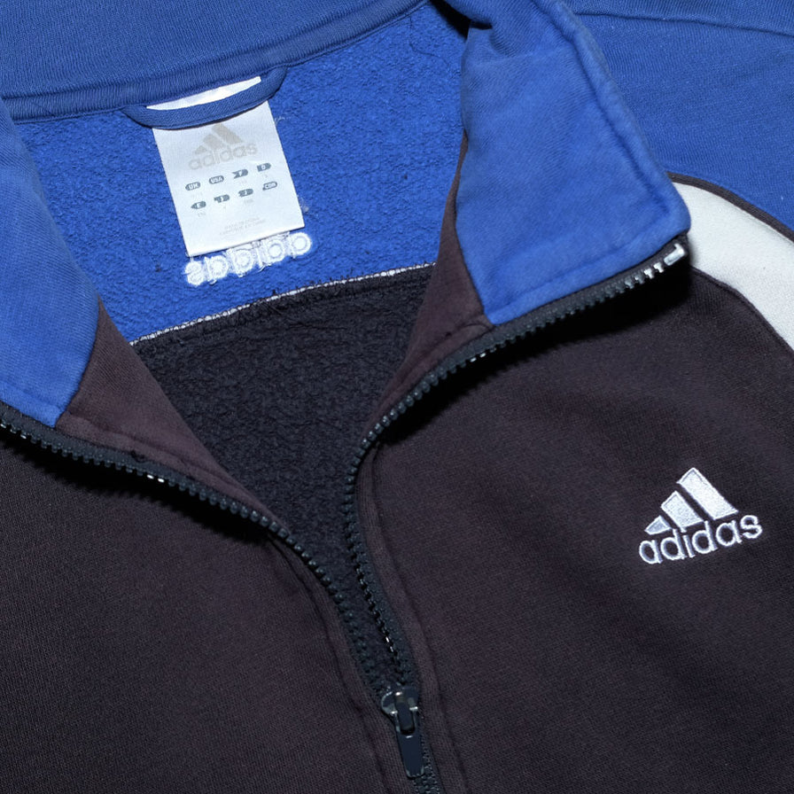 Vintage adidas Sweat Jacket Large / XLarge - Double Double Vintage