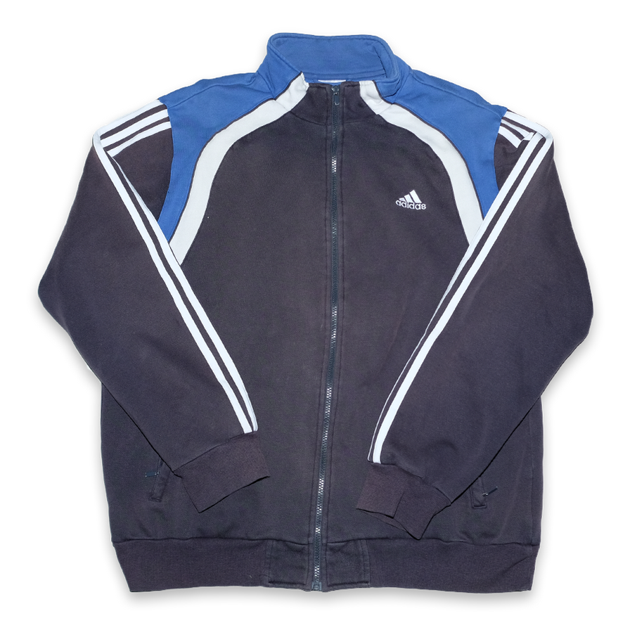 Vintage adidas Sweat Jacket Large / XLarge - Double Double Vintage