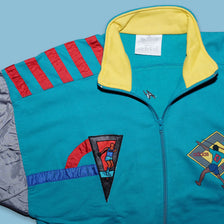 Vintage 80s adidas Sweat Jacket Small - Double Double Vintage