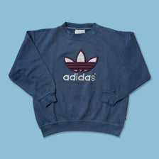 Vintage adidas Trefoil Sweater Kids Medium