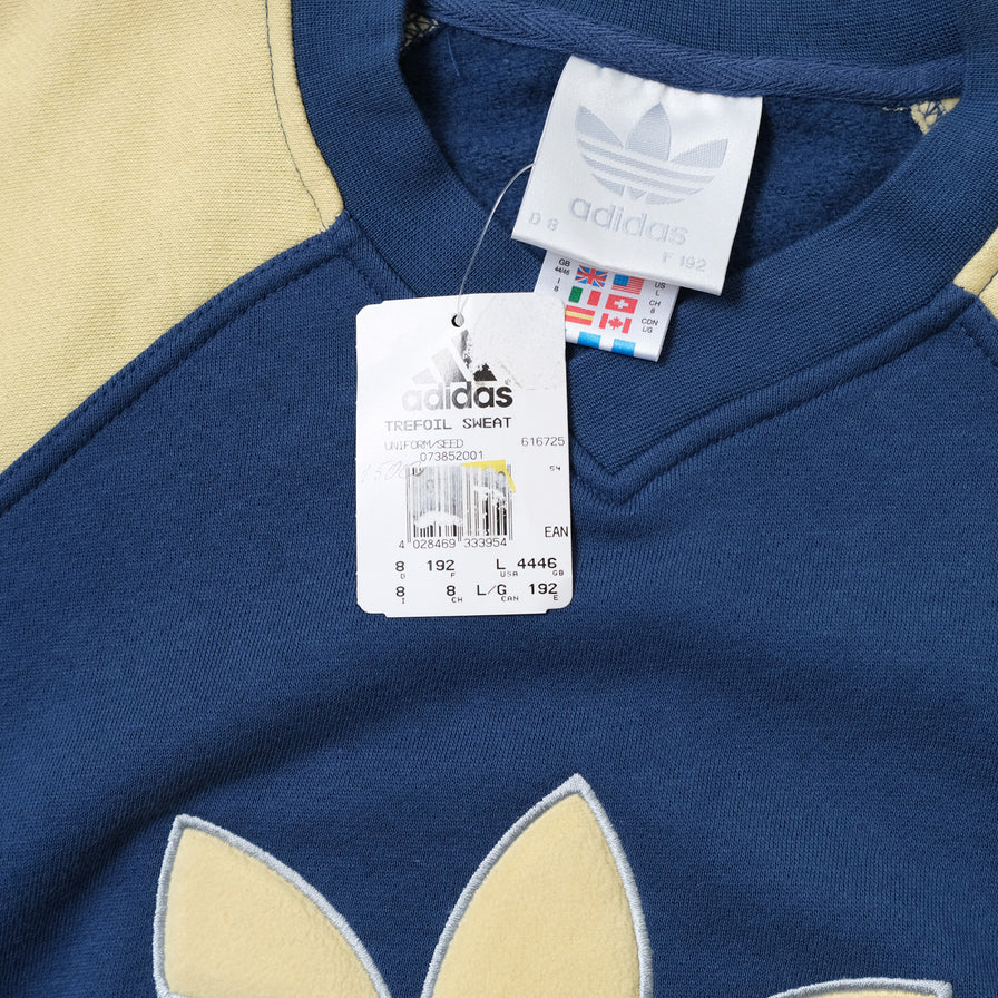 Vintage Deadstock adidas Trefoil Sweater XLarge