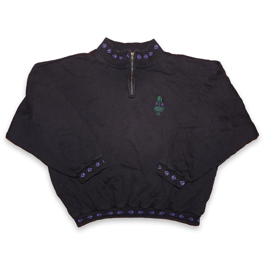 Vintage adidas Q-Zip Sweater Large / XLarge - Double Double Vintage