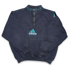 Vintage adidas Equipment Q-Zip Sweater Small - Double Double Vintage