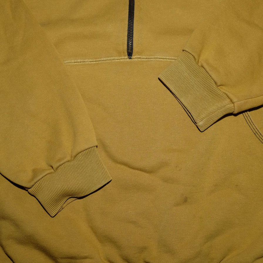 Vintage adidas Equipment Q Zip Sweater Medium Double Double Vintage