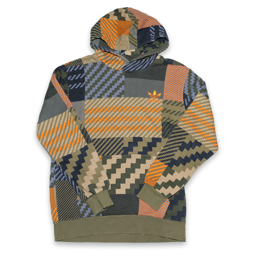 adidas Pattern Hoody Medium - Double Double Vintage