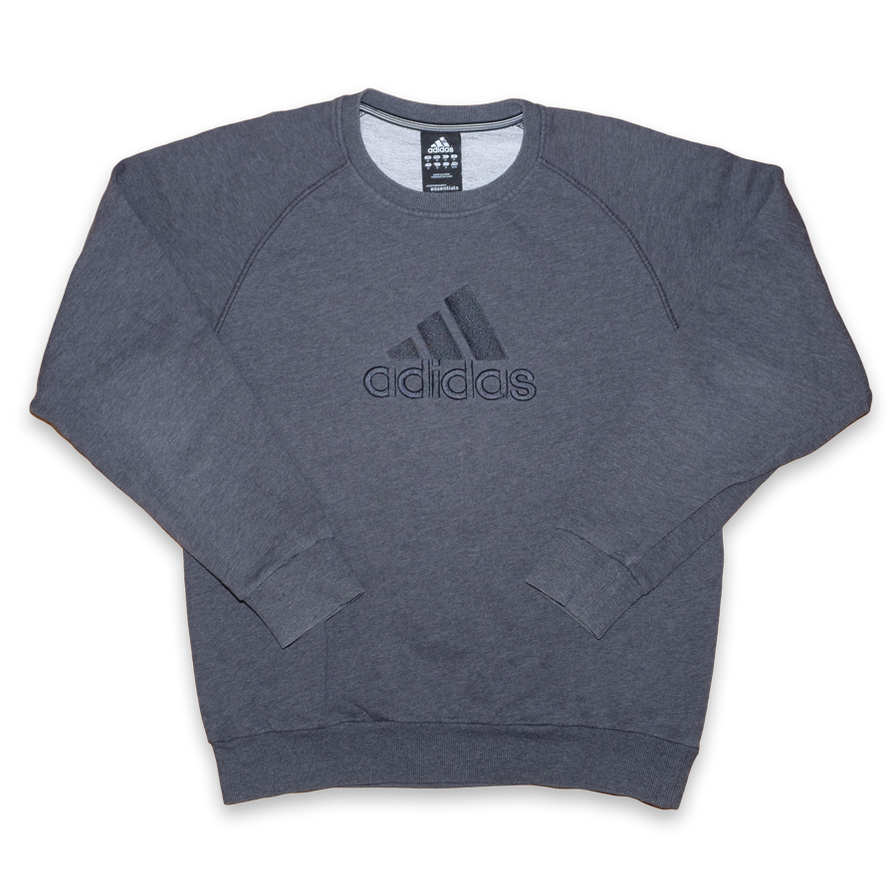 adidas Logo Sweatshirt Medium - Double Double Vintage