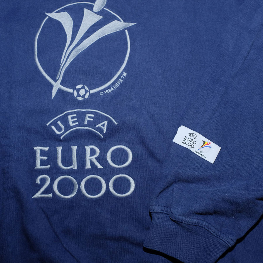 Vintage Uefa Euro 2000 Sweater Medium / Large - Double Double Vintage